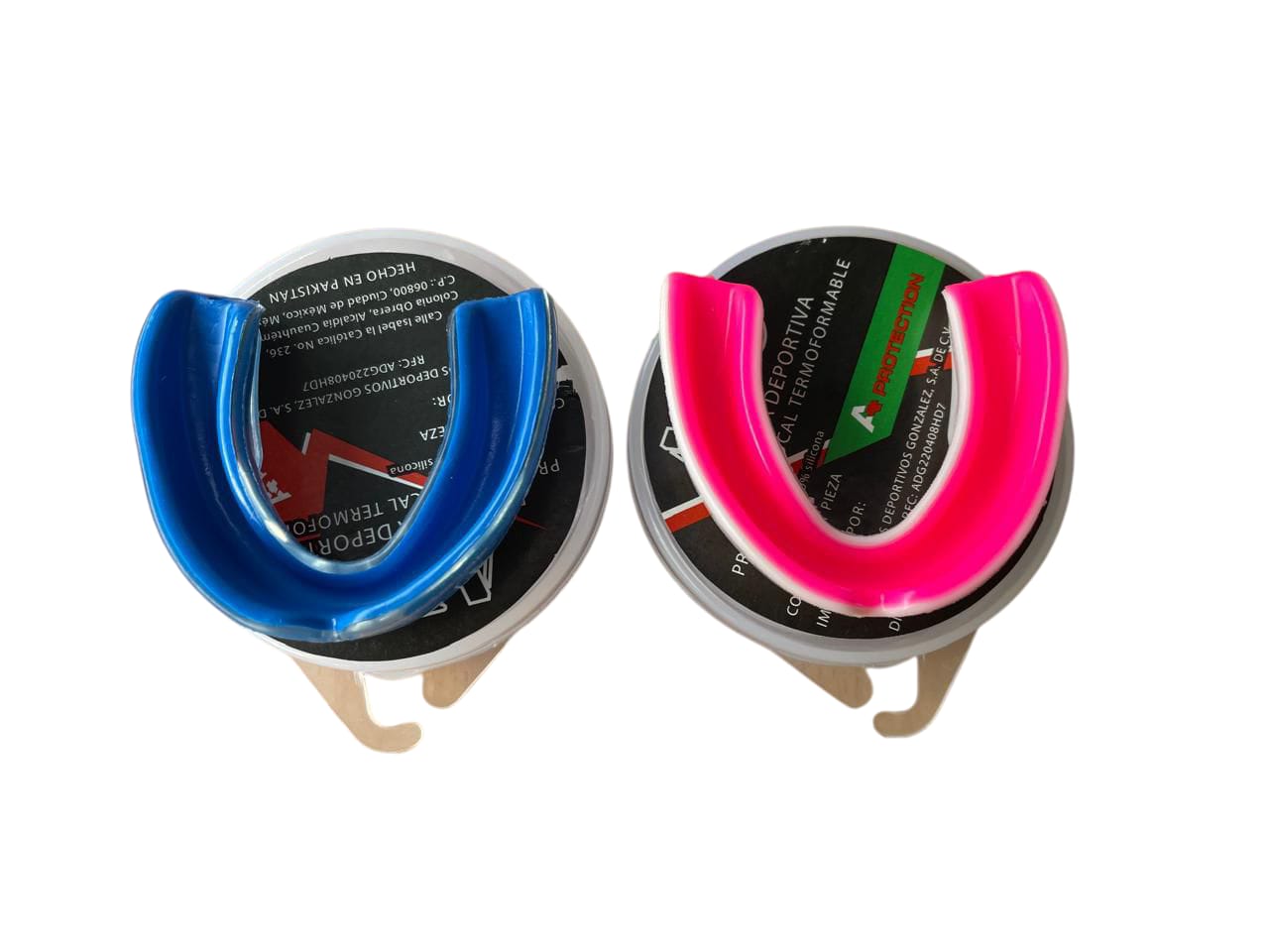 Kit de 2 Bucal termoformable ADG para boxeo y artes marciales