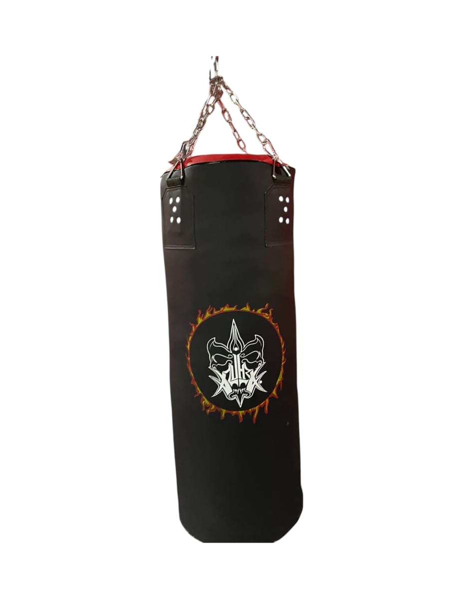 Costal profesional para boxeo y artes marciales con guantes de MMA