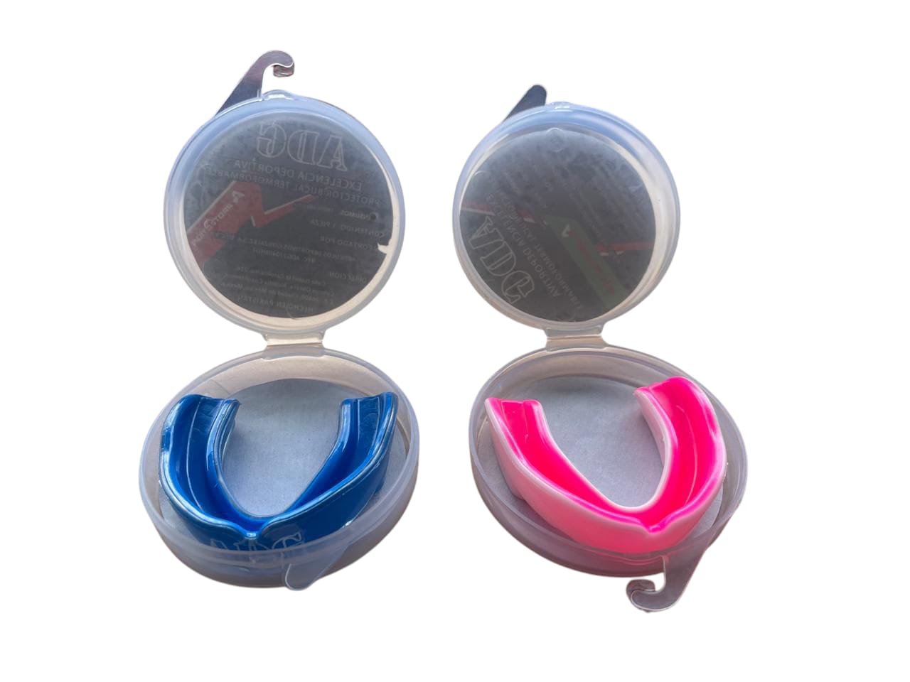 Kit de 2 Bucal termoformable ADG para boxeo y artes marciales