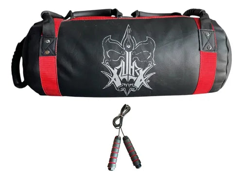 Kit saco crossfit 20kg y cuerda de alta velocidad
