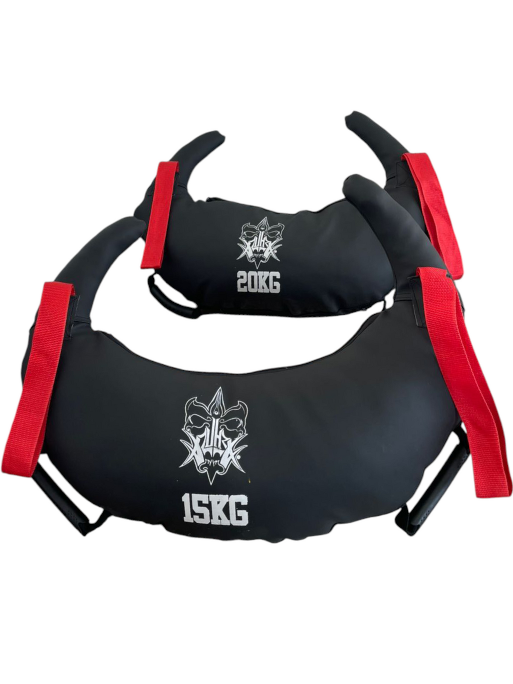 Set de 4 sacos búlgaro de 5-10-15-20kg para crossfit/fitness