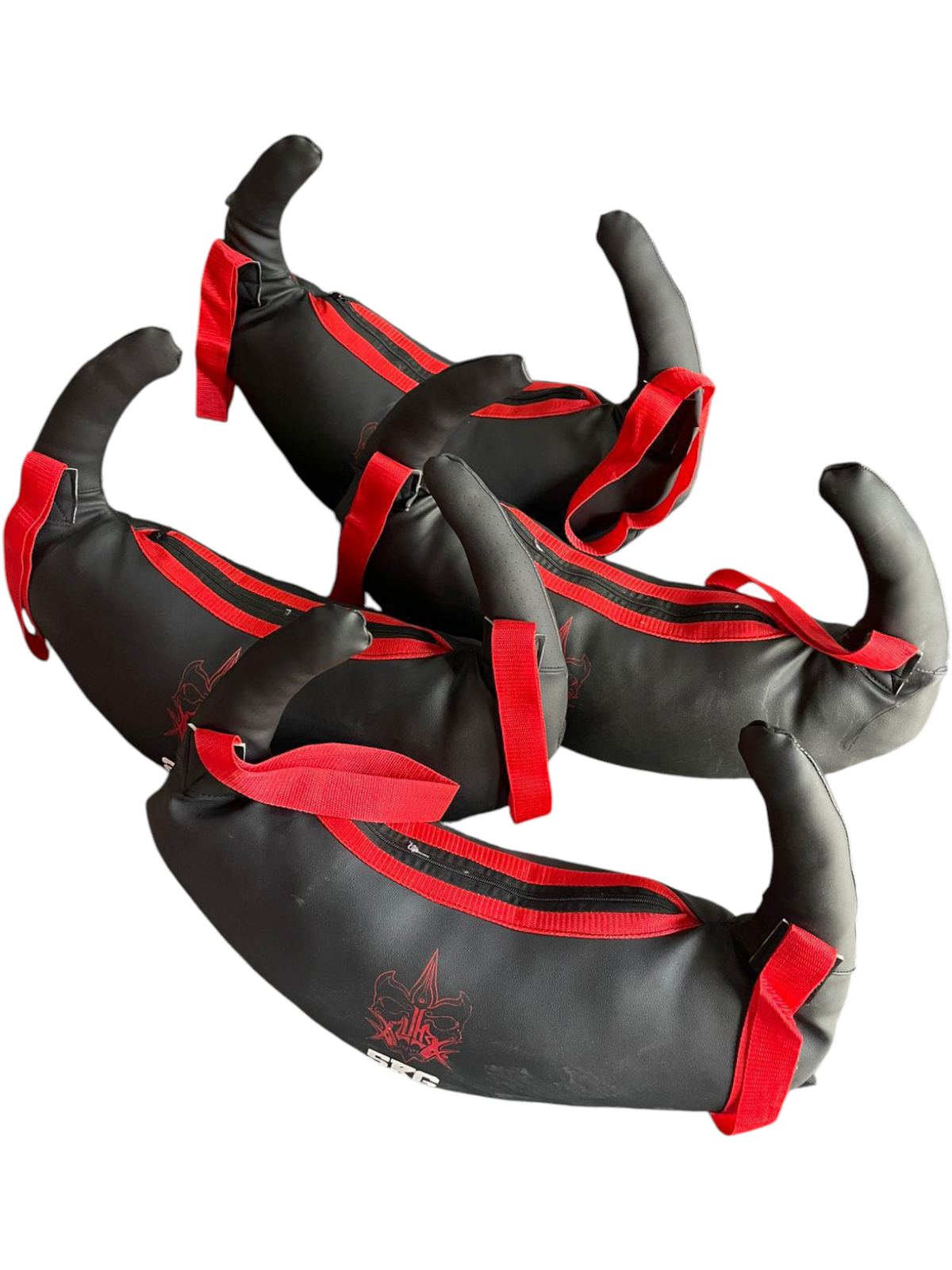 Set de 4 sacos búlgaro de 5-10-15-20kg para crossfit/fitness