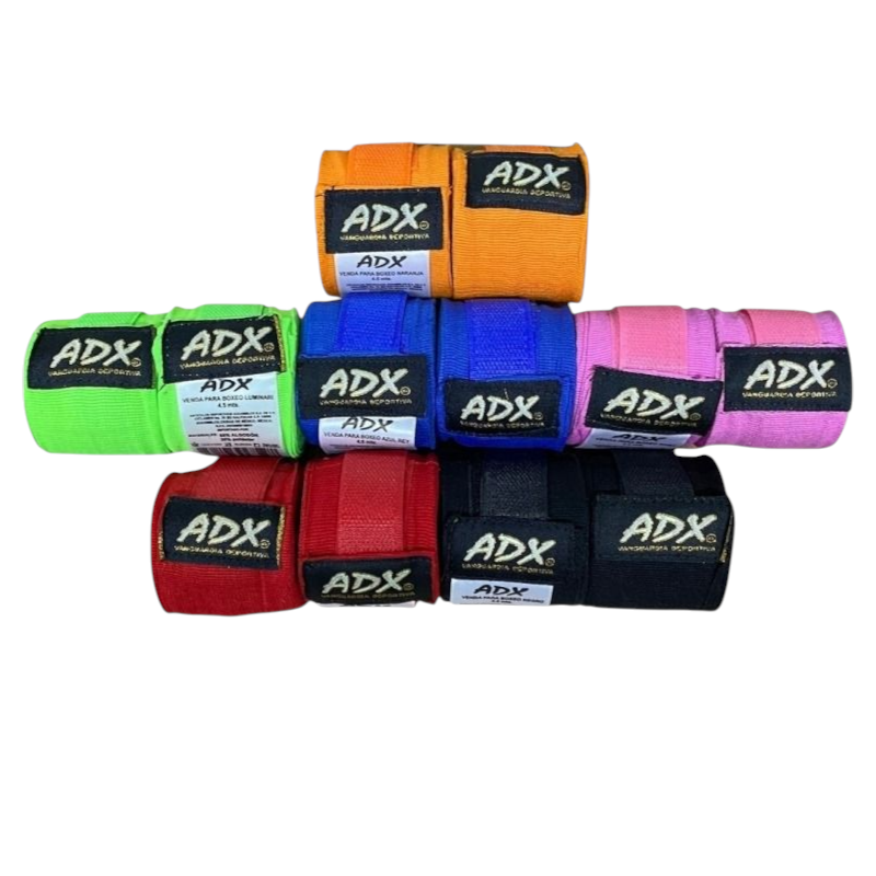 Par de vendas semi-elásticas para entrenamientos de boxeo y artes marciales