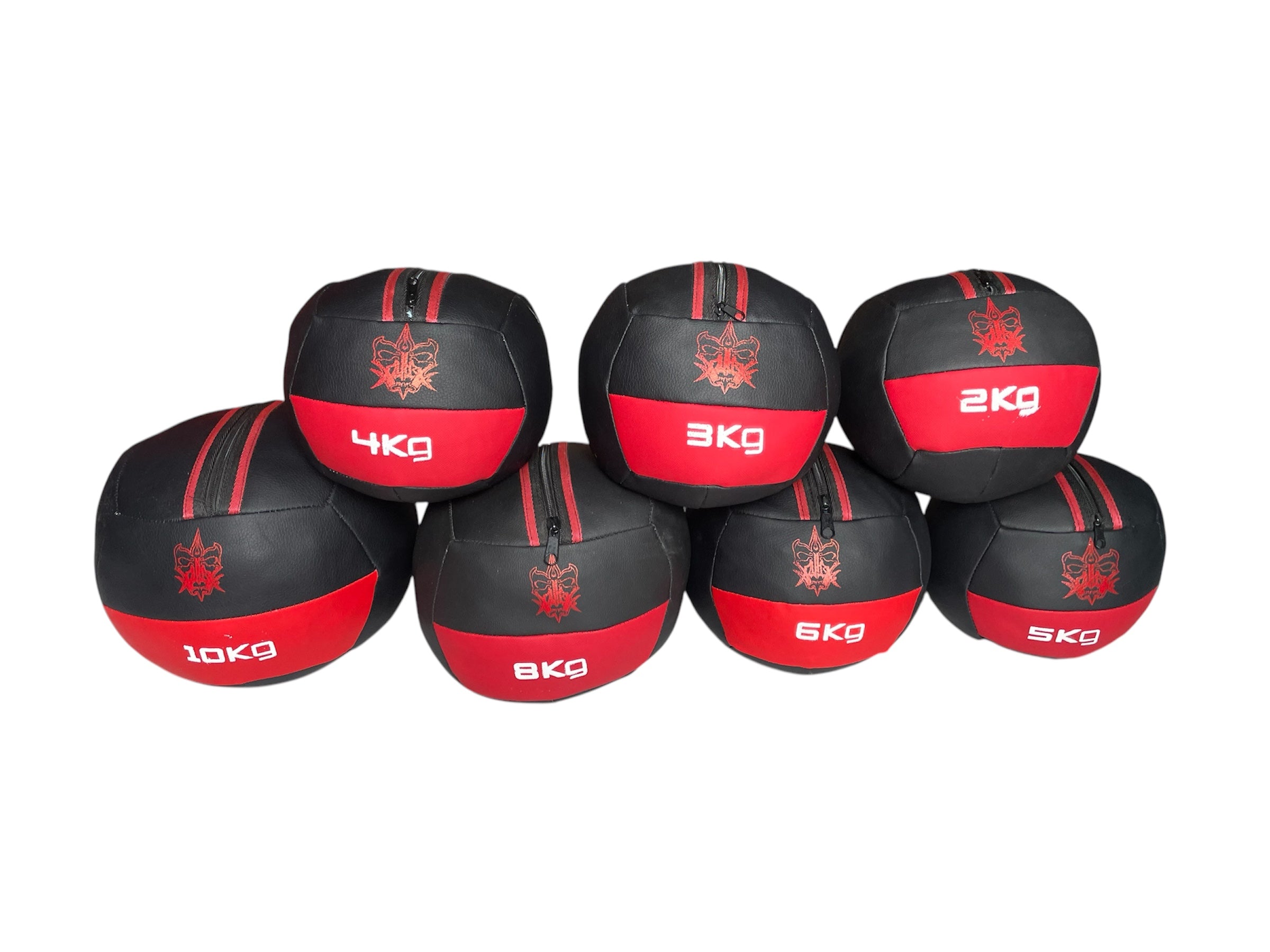 Set de 7 Balones Medicinales para Crossfit, Fitness, Boxeo, Calistenia