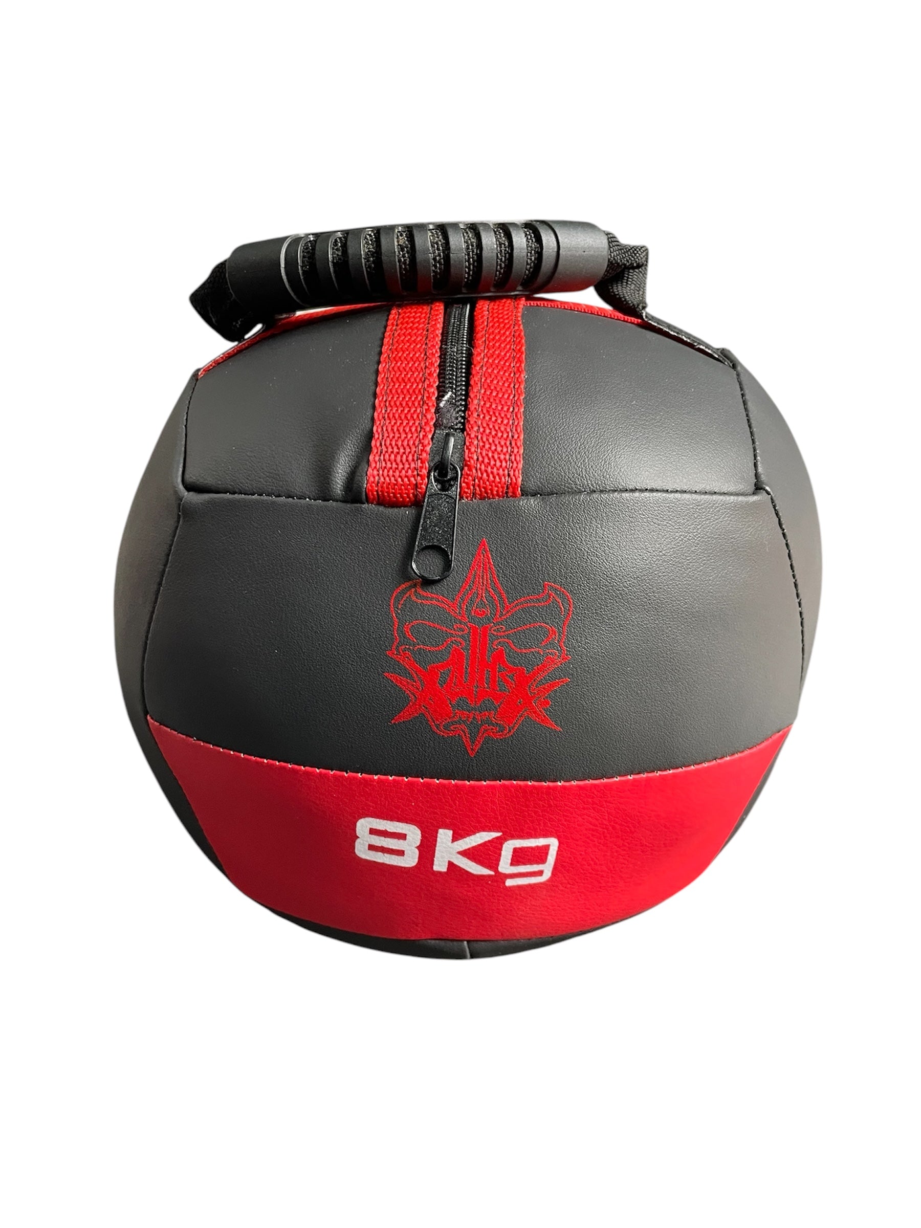 Kit de 7 Balones Medicinales con Agarradera y Cuerda para Crossfit, Fitness, Gym, Musculación