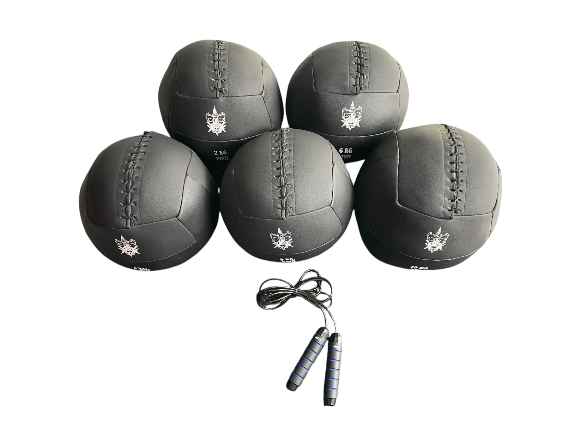Set de 5 Balones de Azote para Crossfit, Fitness, Gym, Musculación