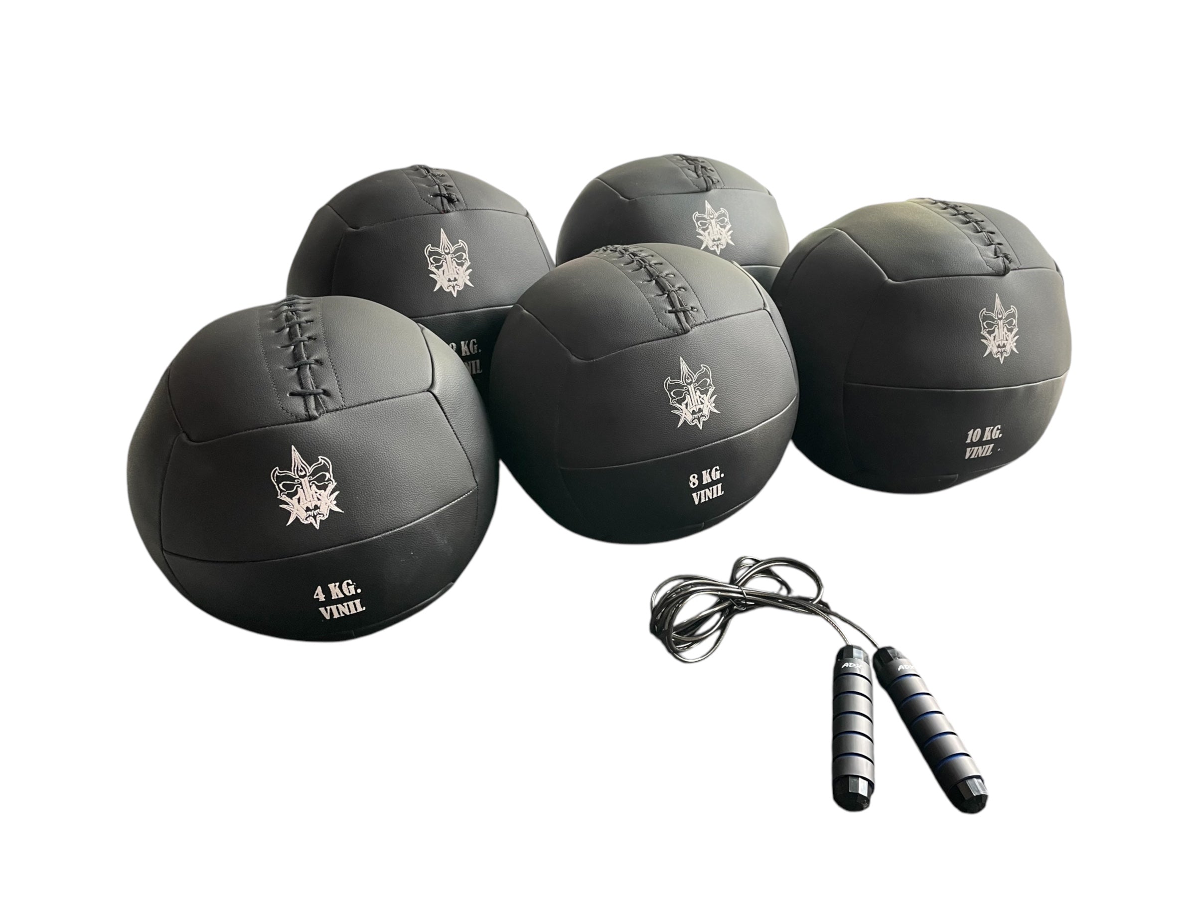Set de 5 Balones de Azote para Crossfit, Fitness, Gym, Musculación