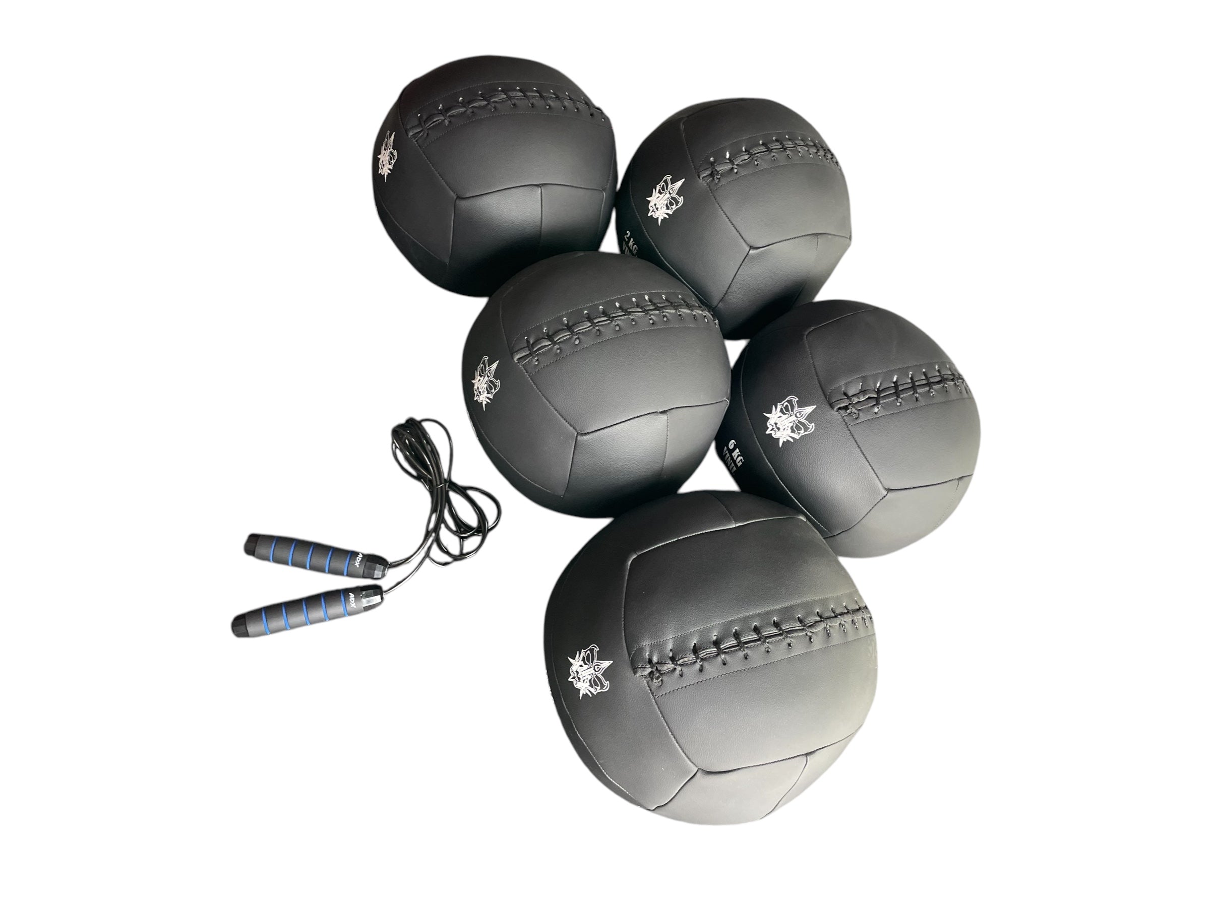 Set de 5 Balones de Azote para Crossfit, Fitness, Gym, Musculación