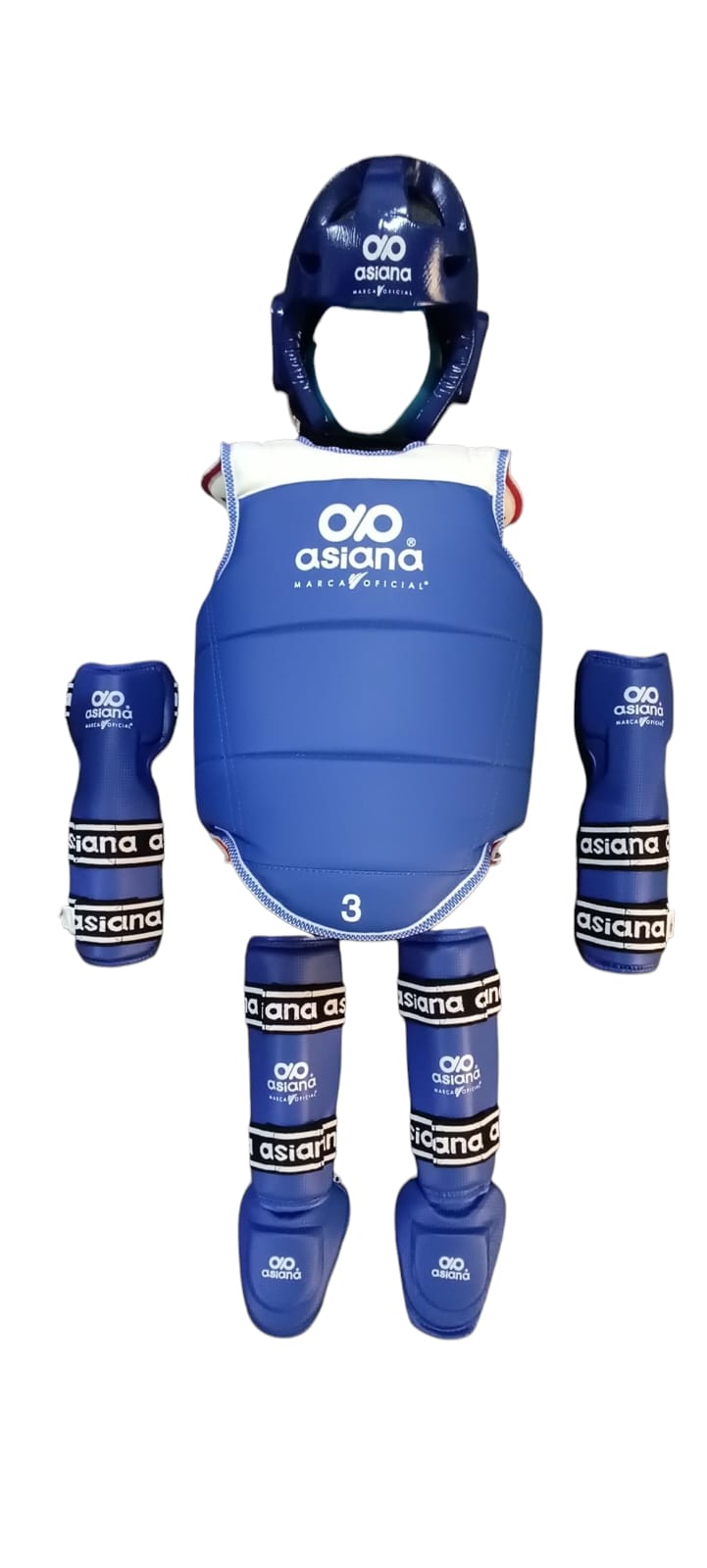 Kit de Taekwondo Básico para Entrenamiento Asiana Oficial
