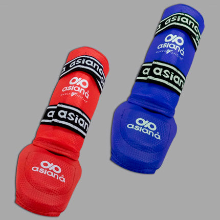 Espinilleras para Taekwondo Asiana uso Oficial