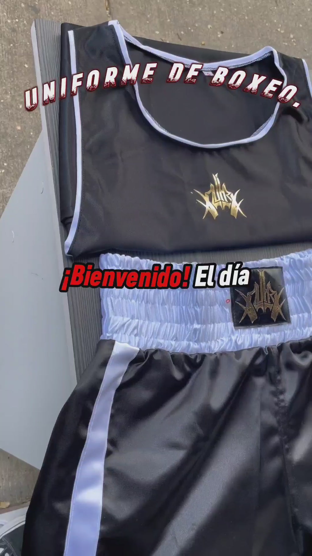 Uniforme para boxeo masculino Amateur